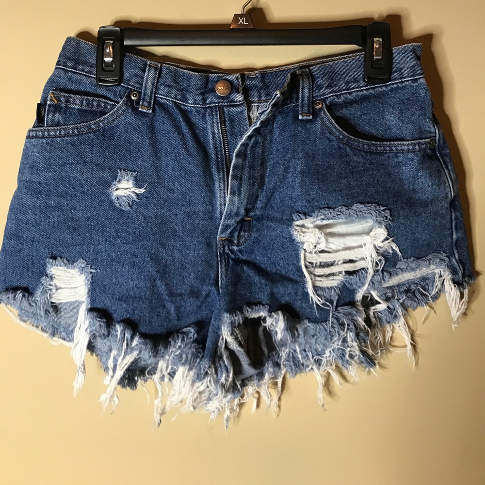 Vintage denim shorts